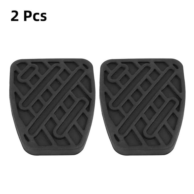 2 STUKS Auto Koppeling Rempedaal Pad Cover 46531JD00A Voor Nissan Dualis X-Trail Juke black