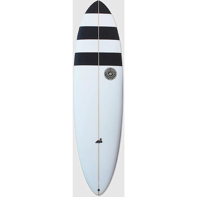 TwinsBros Black Swan Surfboard patroon