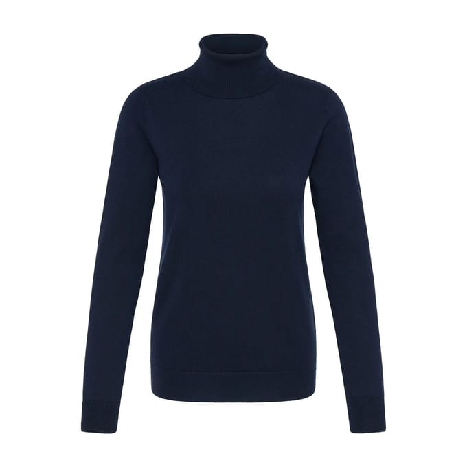 Slim Fit gebreide pullover van viscosemix model 'IHLULS'
