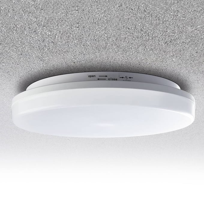 Heitronic PRONTO 500638 LED-plafondlamp LED vast ingebouwd 24 W LED Wit