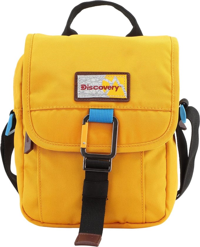 Discovery Icon | Schoudertas / Crossbody tas - Geel | D00711 - Geel