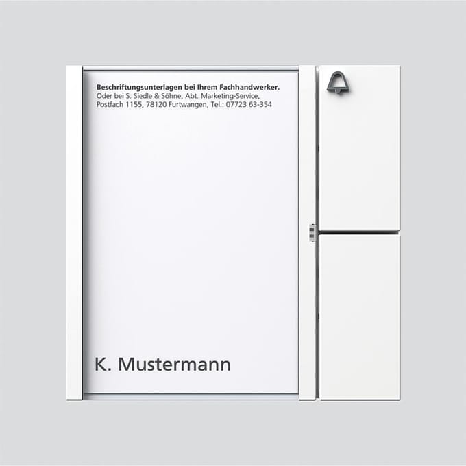 Siedle BTM Functiemodule Deurintercom - 200035728-00 - E2JE4