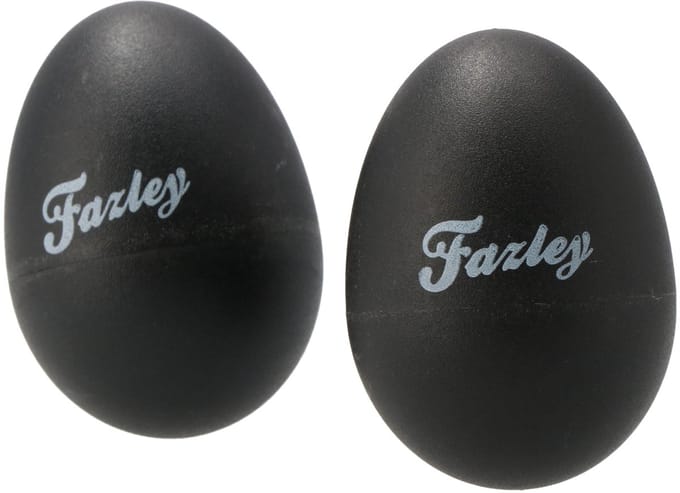 Egg shakers - Set van 2 stuks - Fazley Funtune EGG-02-BK - Zwart