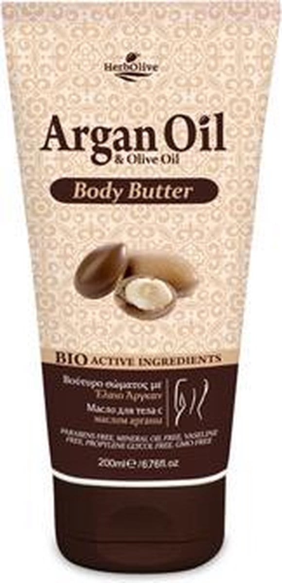 HerbOlive Body Boter *Arganolie & Olijfolie* 200ml