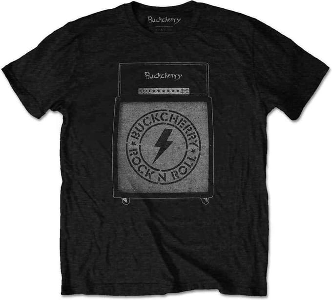 Buckcherry - Amp Stack Heren T-shirt - M - Zwart