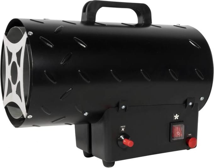GÜDE Warmtekanon 10 kW Blauw, Zwart