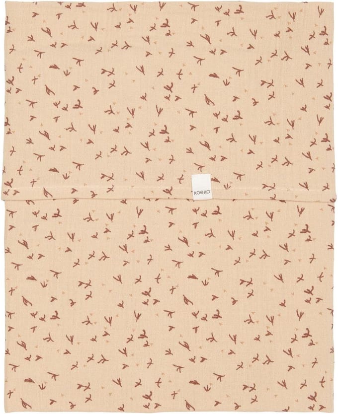 Koeka wieglaken Trail beige 80x100