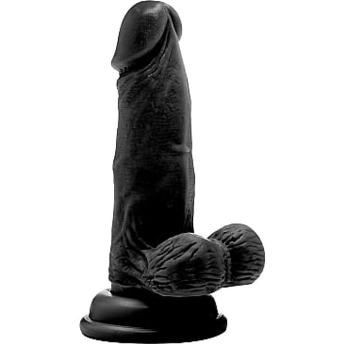 Realistische Dildo met Ballen  - 15 cm