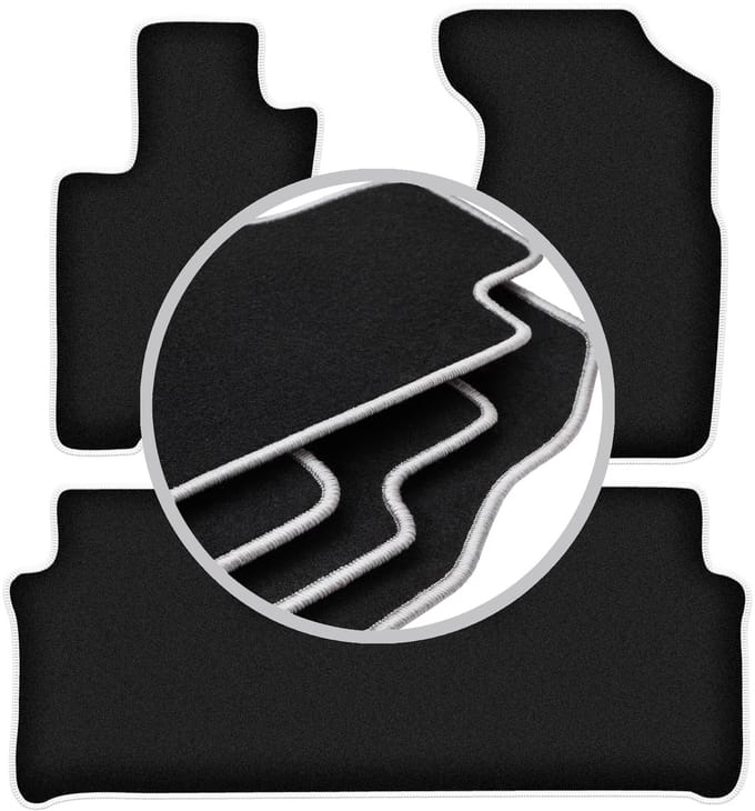 CARLUX-SILVER automatten voor: Honda CR-V II SUV (2001-2006)