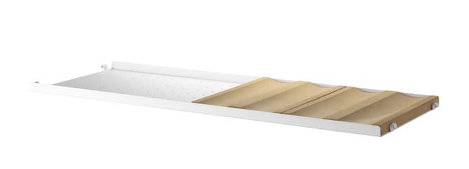 String Furniture - Flessenhouder - set van 2 - 30 cm - Kurk - bruin