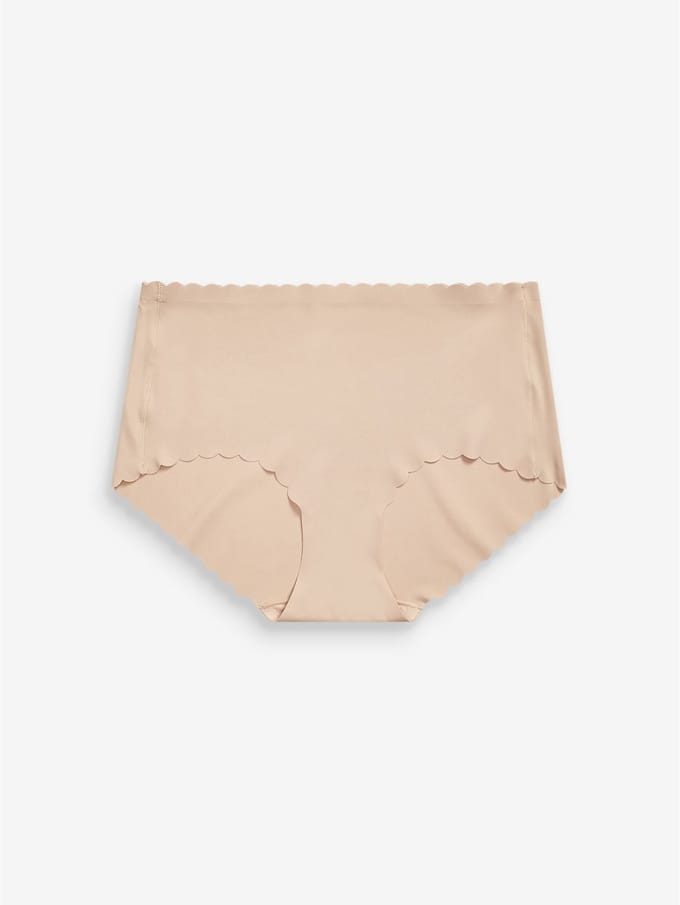 Next - Dames - No VPL slipje met geschulpte rand - Huidkleur