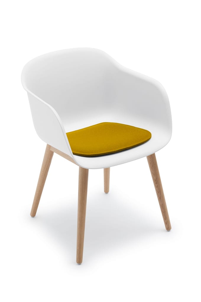 Hey-Sign Stoelkussen Fiber - Mustard