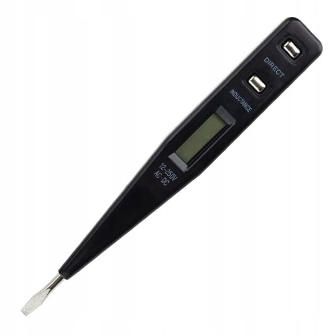 Vergionic Serie - Elektronische Spanningsdetector - 12-250V - LCD Display - Compact en Licht