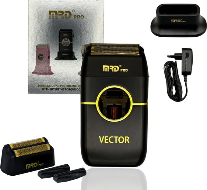 MRD® Pro Vector Professional Shaver Scheerapparaat - Shaver - Scheerapparaat - Scheerapparaat Mannen - Scheerapparaat Vrouw - Zakformaat - Scheren - Scheerapparaat Hoofd