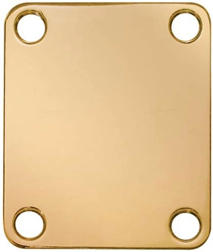 Boston NP-64-G Gouden Halsmontageplaat 64,2x51mm