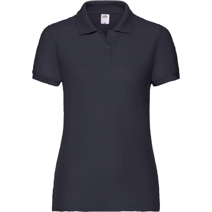 Fruit of the Loom Dames/dames Poloshirt (Deep Navy)