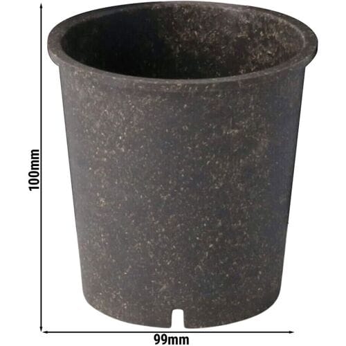 GGM Gastro (60 Stück) Mehrwegbecher - 400ml - Ø 95mm - Grau