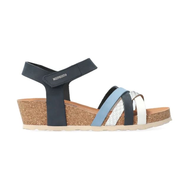 Mephisto Roxanne - dames sandaal - Blauw - maat 41 (EU) 7.5 (UK)