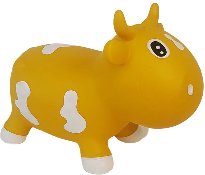 KidzzFarm Skippy Koe Milk Cow Junior Mustard Yellow