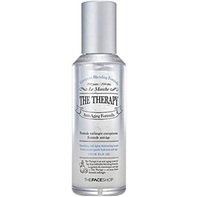 THE FACE SHOP - The Therapy Water Drop Anti-Aging Serum 45ml white