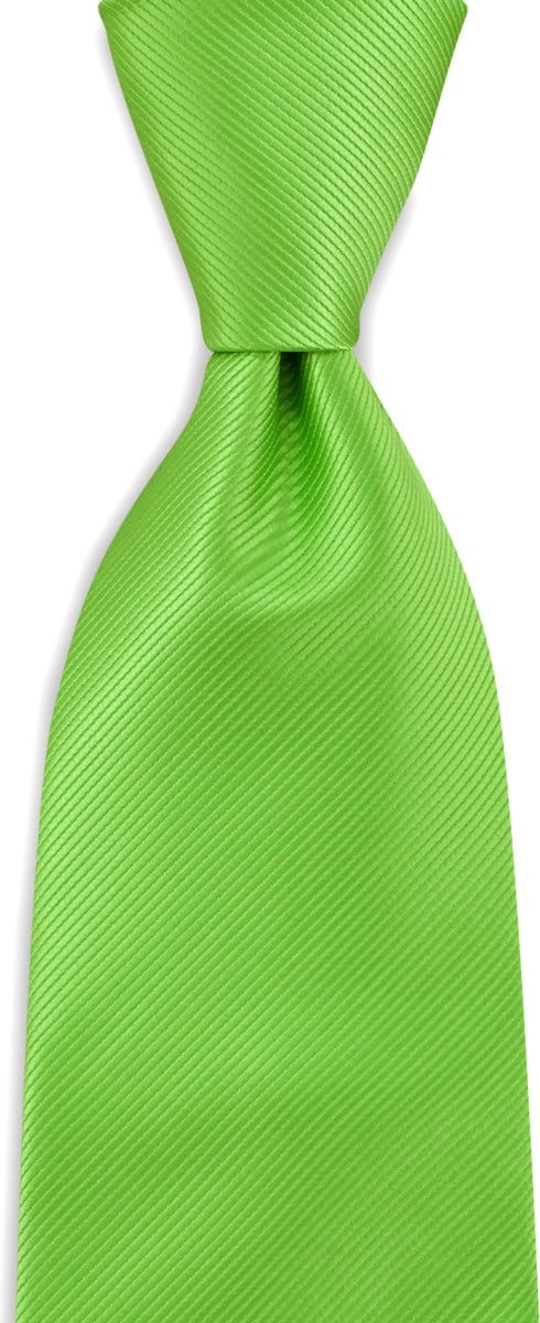 JB Collection - Stropdassen - stropdas appelgroen repp - appelgroen