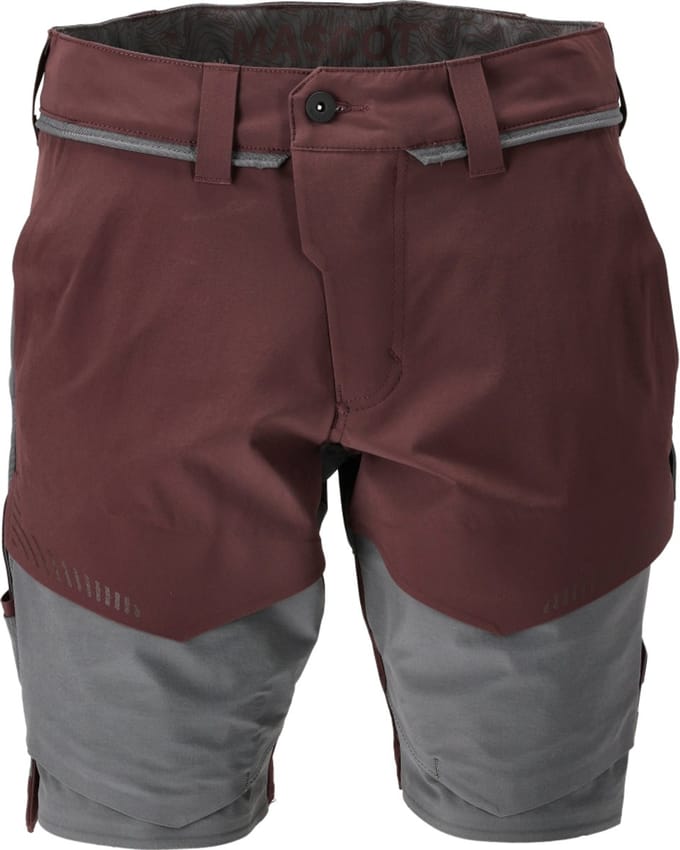 Mascot Customized Shorts 22149-605 - bordeaux/steengrijs - C44 - 24