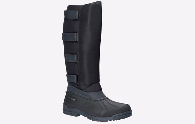 Cotswold Kemble Zwarte Regenlaarzen