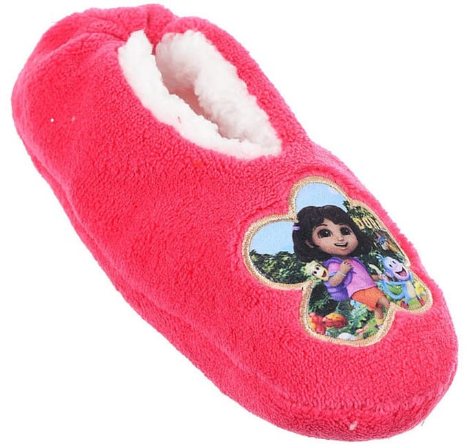 Dora the Explorer Bloem Roze winterslipper voor kinderen 31/34
