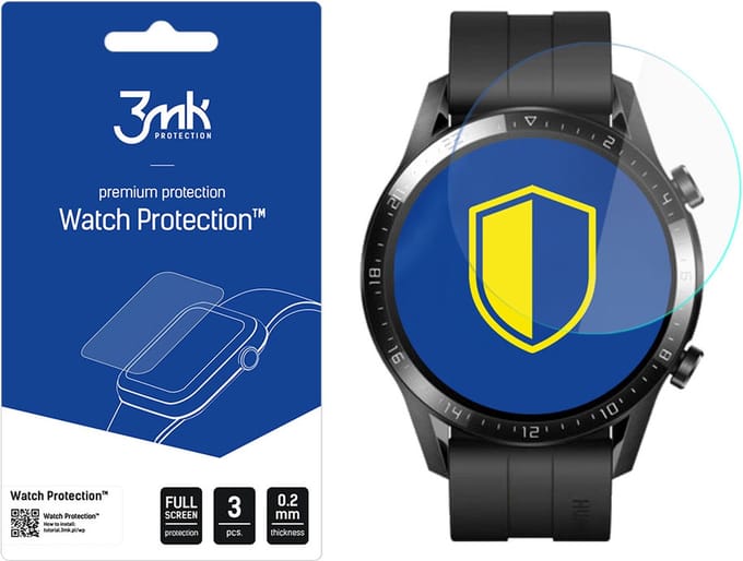 3mk Huawei Watch GT 2 46mm - Watch Protection v. FlexibleGlass Lite