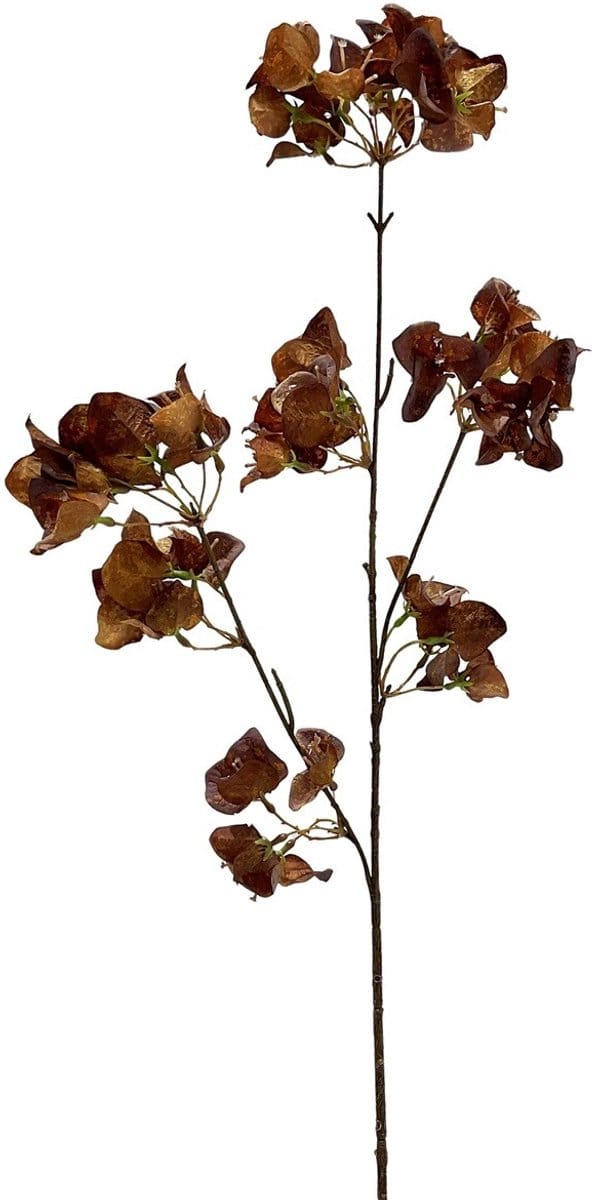 Kunsttak bougainvillea 86cm bruin