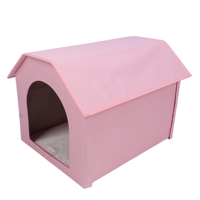 Binnen Buiten Huisdierenhuis Opvouwbaar Waterdicht Hondenhuis Kattenhuis voor Kleine tot Middelgrote Honden Katten gray