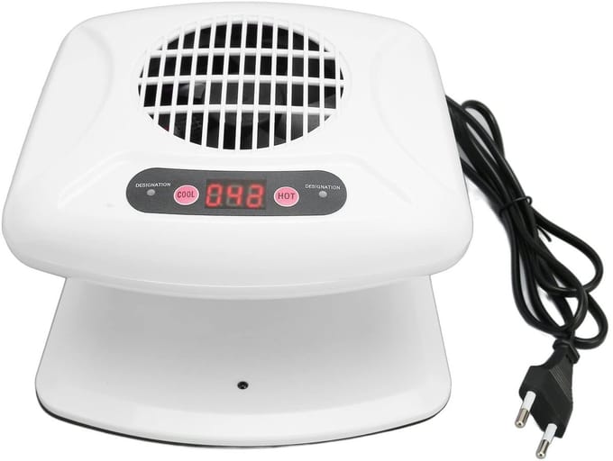 Dailygoods- Nageldroger 300 W - Sneldrogende Ventilator - Warme/Koude