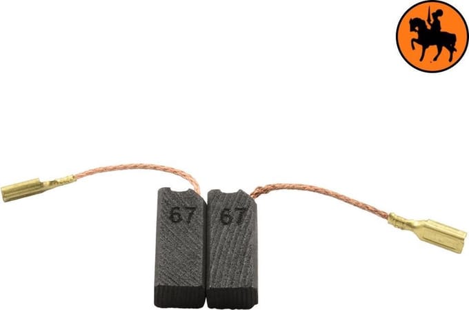 Koolborstelset voor Hilti Hamer TE12 - 6,3x8x18,5mm