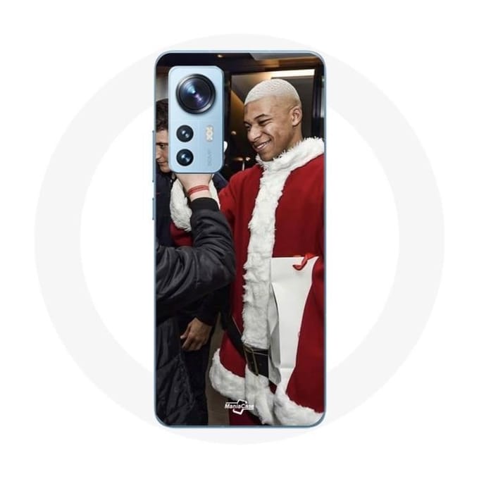 Coque pour Xiaomi Mi 12 / 12X Mbappé Foot Joyeux noël