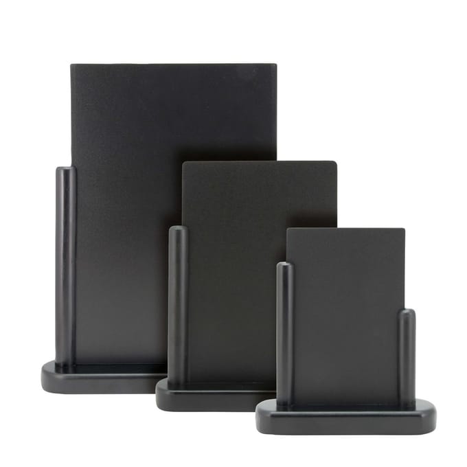 Securit Elegant klein tafelkrijtbord Hout met zwarte lakafwerking