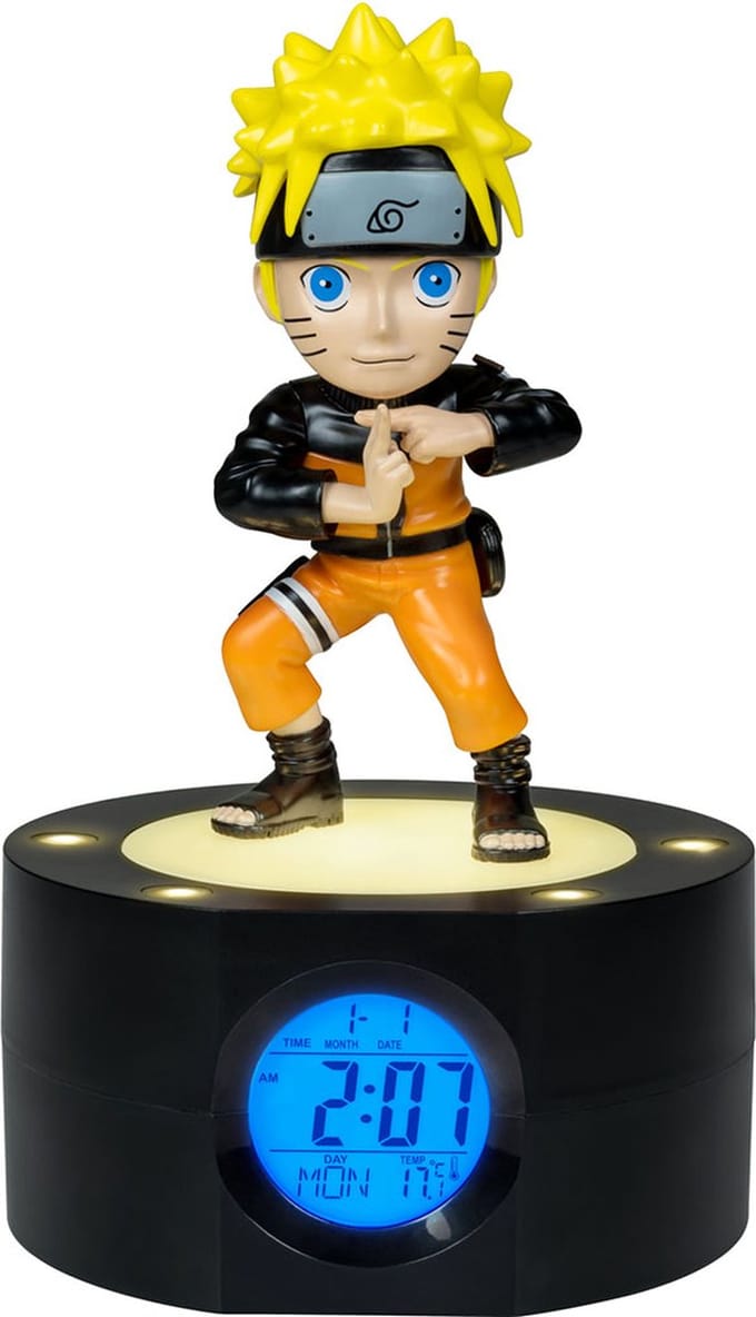 Teknofun Naruto Shippuden - Wekker - Naruto