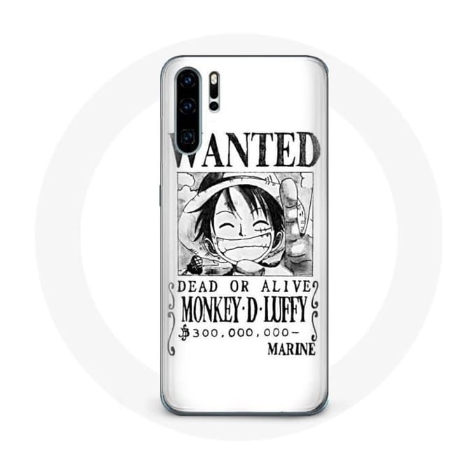 Coque - One Piece - Huawei P30 - Souple - Manga - Blanche blanc