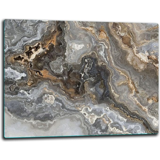 TMK ArtDeko - Snijplank - Glas - 52x40cm - Inductie Geschikt