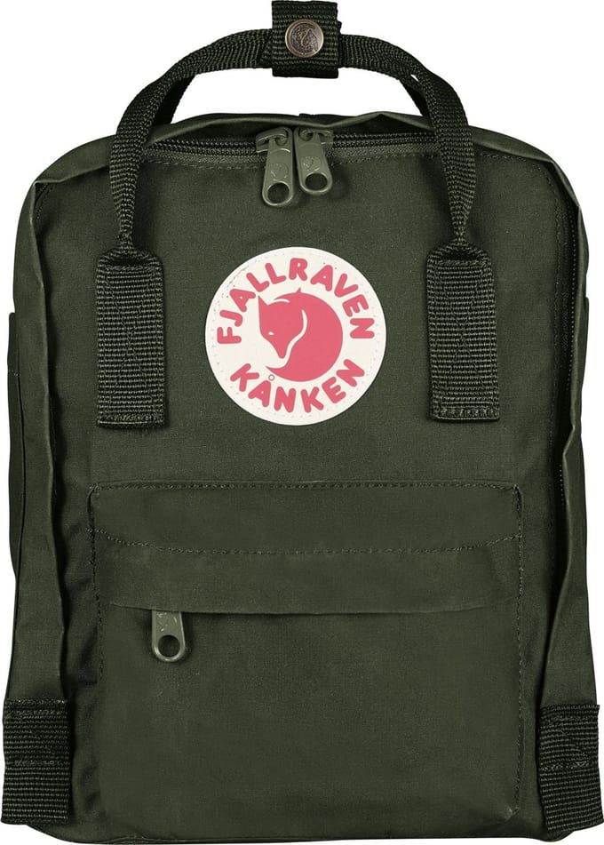 Fjällräven Kånken Mini Unisex Rugzak - Forest Green