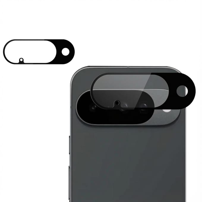imoshion Camera Lens Protector - Geschikt voor Google Pixel 10 - 2 Pack - Zwart