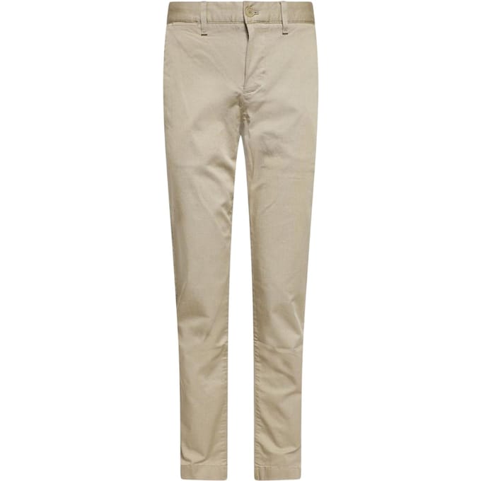 Lacoste Slanke chino’s van katoen voor heren (Beige)
