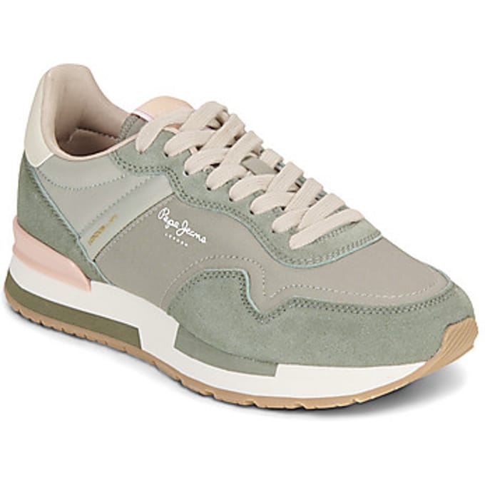 Pepe Jeans Hailon Soft Schoenen Groen EU 39 Vrouw
