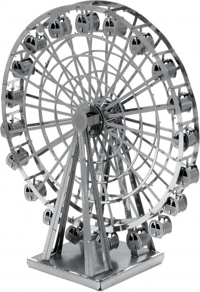 Metal Earth Modelbouw 3D Reuzenrad - Metaal