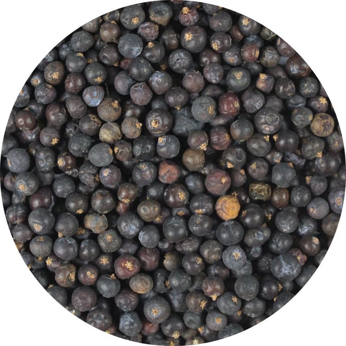 Van Beekum Specerijen - Jeneverbessen - 15 KG - Zak (bulk verpakking)