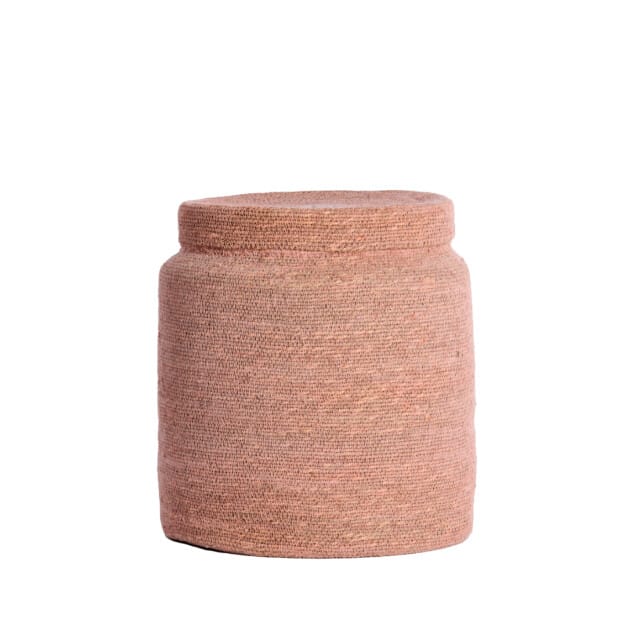 Light & Living - Mand BETANIA - Ø33x38cm - Roze - Set van 2