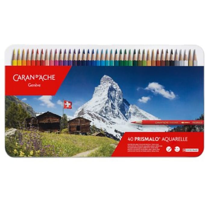 Kleurpotloden Caran d'Ache Prismalo 40 stuks assorti