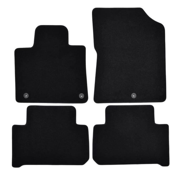 Tapis de sol - KIA - Sorento - Noir - 4 pièces - Renforcé sous les pédales