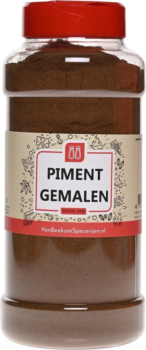 Van Beekum Specerijen - Piment Gemalen - Strooibus 400 Gram
