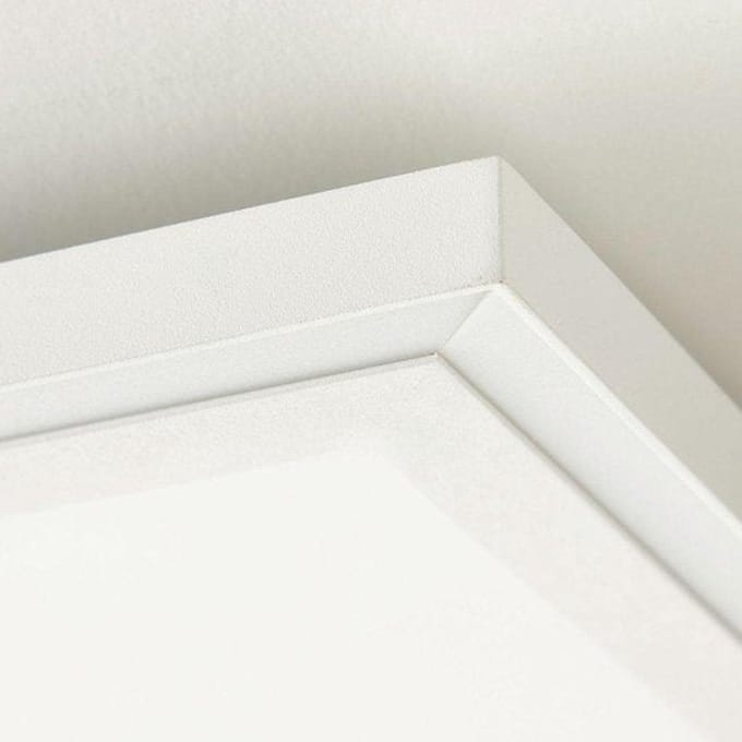 Brilliant LANETTE - Plafondlamp LED - Wit - IP20 - 60 x 60 x 5 cm