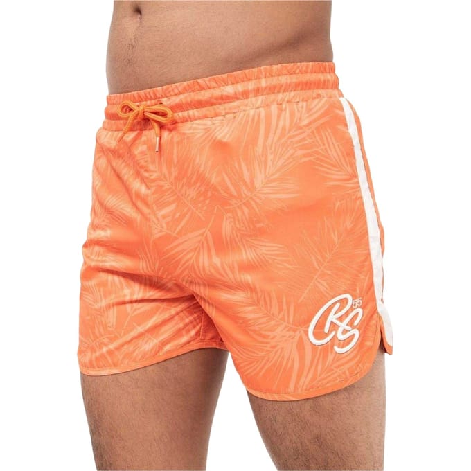 Crosshatch Heren Salsola Zwemshort (Oranje)